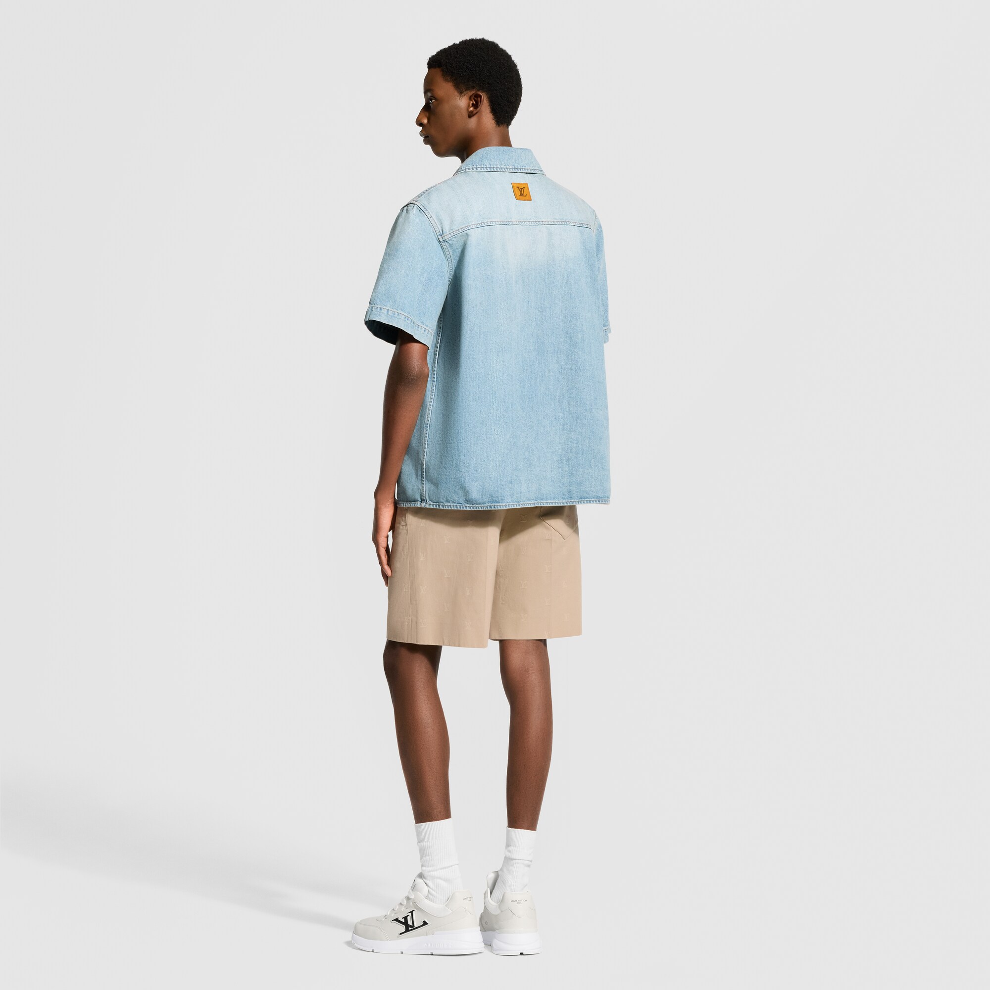 Camisa Jeans de Manga Curta - Ready-to-Wear | LOUIS VUITTON ®